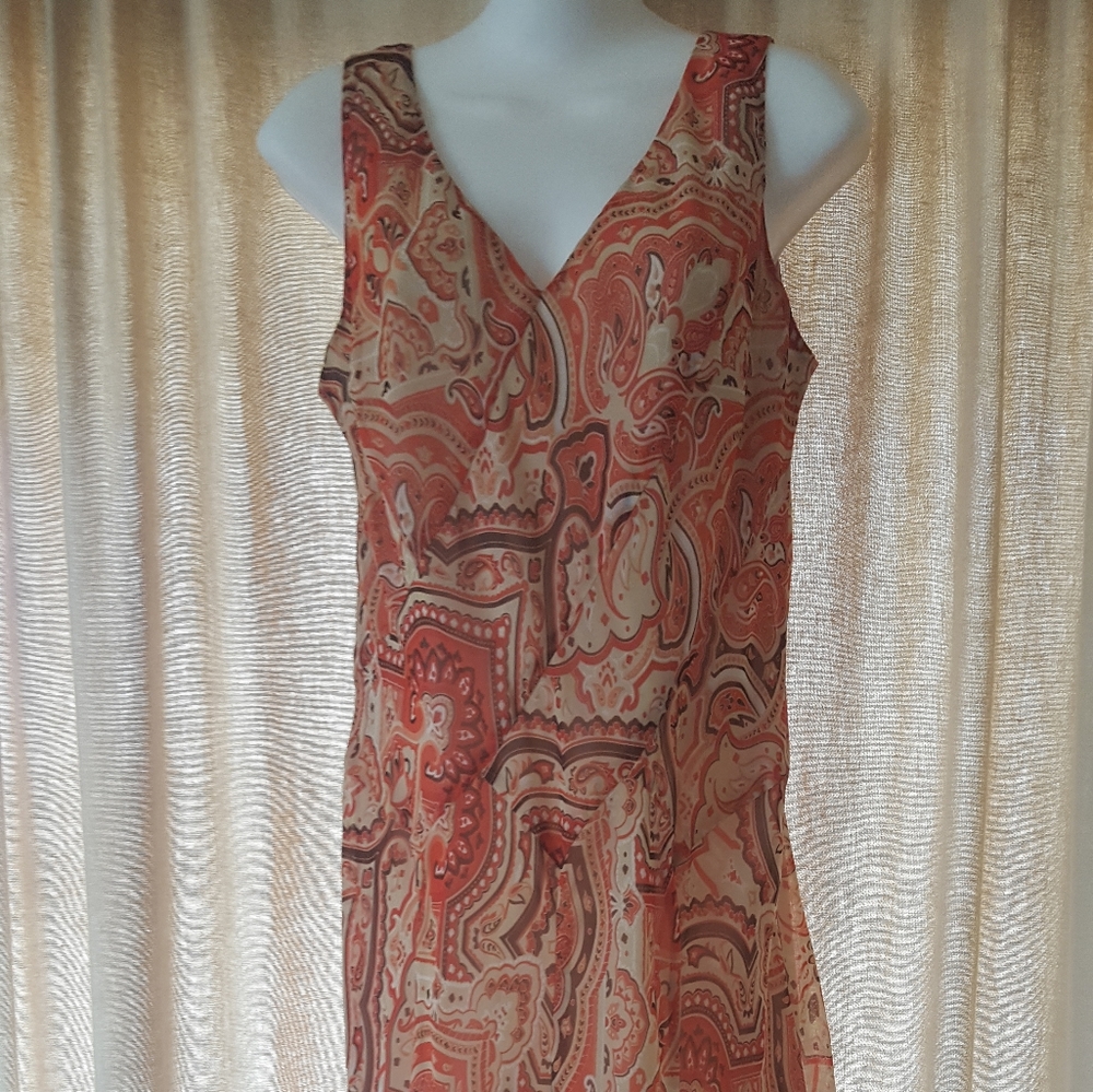 sleeveless dress by Kasper size 12
